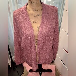 Wild Fable Dusty Rose Textured Cardigan XS/S